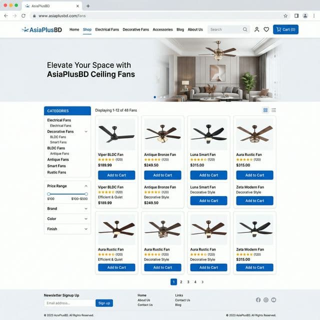AsiaPlusBD — E-commerce Platform